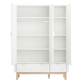 Clothes cabinet with 3 doors (Miloo collection)